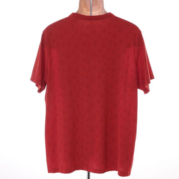 The Nike Tee Men's Raindrop Basketball T-Shirt XL Dri-Fit Red Black Crew Ncck - Picture 7 of 9